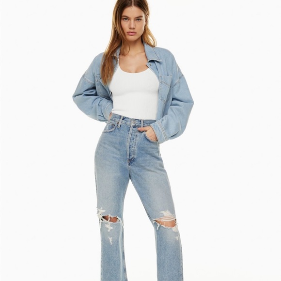 AGOLDE 90s Crop Jean - Picture 5 of 9